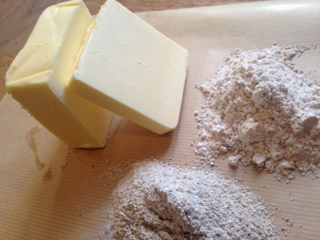 発酵バターと国産小麦